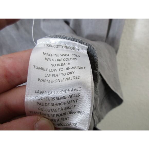 Robert Barakett Women's Short Sleeve Crew Neck T-Shirt Gray Size Large - Picture 9 of 10